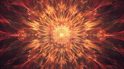 Sparkling Night Sky. Festive and vibrant fireworks display