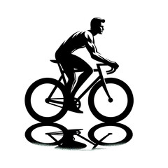 Obraz premium cyclist 