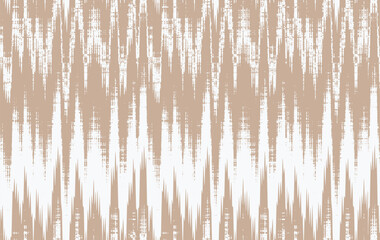 Dyed coastal geometric. Interior decorative weave texture on canvas. Structure vertical irregular artistic striped fabric design . Allover printed . Boho,