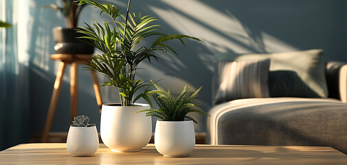 Fototapeta premium home with plants