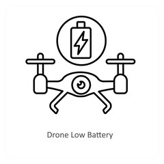 Drone low battery