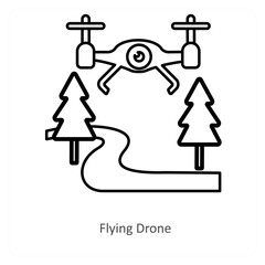 Flying drone