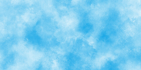 Abstract beautiful light blue cloudy sky clouds with stains,Cloud sky pastel abstract gradient blurred,fresh and clear marble painting blue watercolor background for any design,