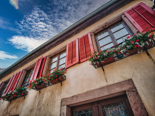 Ribeauville town - Alsace, Grand Est (France)