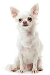 Obraz premium white Chihuahua Dog Breed 