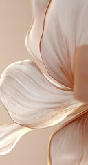 A beautiful beige colored flower