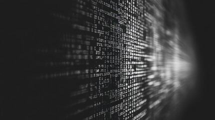 Numeric Matrix Background