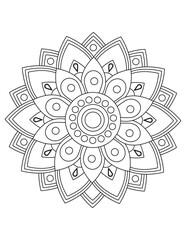  Flower coloring pages for kides