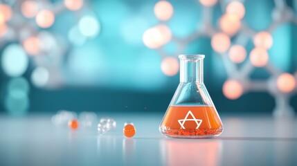 A close up shot of a chemical safety symbol with its specific meaning clearly displayed, emphasizing the importance of safety awareness.