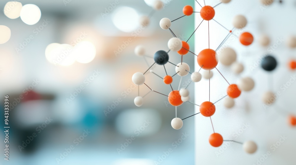 Sticker A whiteboard with a diagram illustrating the various types of intermolecular forces, emphasizing the different types of interactions between molecules.