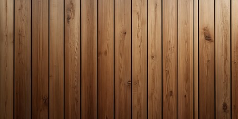 Modern Minimalist Wooden Wall Panels in Warm Evening Light