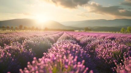 Fototapeta premium field of lavender