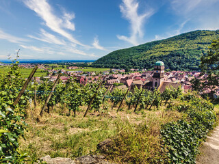 Keyserberg - Medieval town in the Alsace region (Grand Est, France)