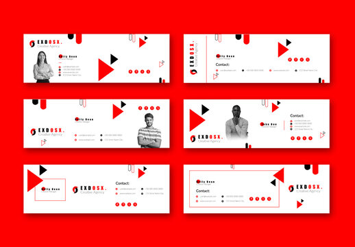 Email Signature Layout