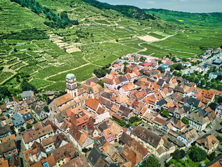 Keyserberg - Medieval town in the Alsace region (Grand Est, France)