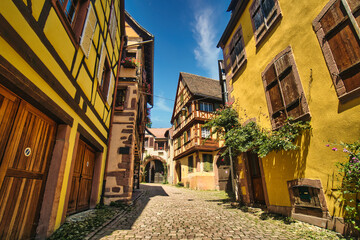 Keyserberg - Medieval town in the Alsace region (Grand Est, France)