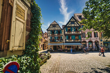 Keyserberg - Medieval town in the Alsace region (Grand Est, France)