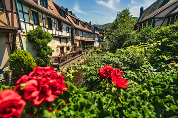 Keyserberg - Medieval town in the Alsace region (Grand Est, France)