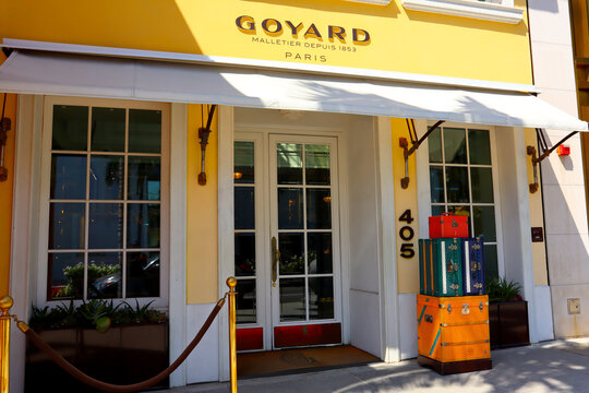 Beverly Hills, California &ndash; July 18, 2024: GOYARD fashion store on Rodeo Drive, Beverly Hills