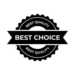 Set of best choice stamp, label, or logo. Vector illustration for web design