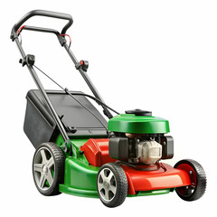 Fototapeta premium lawn mower on a transparent background