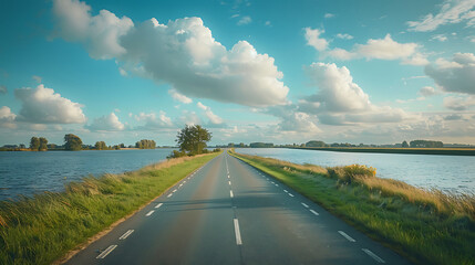 Fototapeta premium countryside road