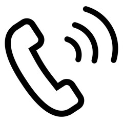 電話マーク、電話アイコン、イラスト