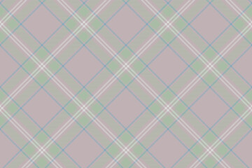 Fototapeta premium Tartan plaid background, diagonal check seamless pattern. Vector fabric texture for textile print, wrapping paper, gift card, wallpaper.
