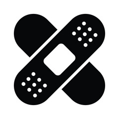 Icon of bandage in trendy style, ready for premium use