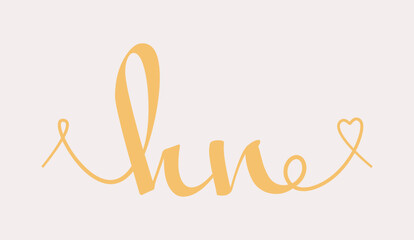 HN initial wedding monogram calligraphy vector illustration. Hand drawn lettering h and n love logo design for valentines day poster, greeting card