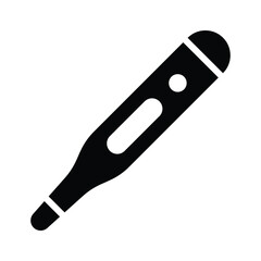 Thermometer in modern style, temperature measuring gauge