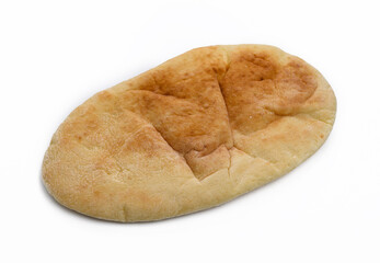 Lavash pita traditional bread isolated on the white background