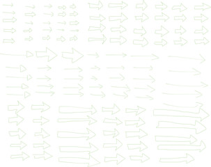 矢印のイラストセット