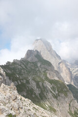 mountainside view in italy seiser alm alpe de susi mountains alps