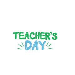 Teacher's Day concept