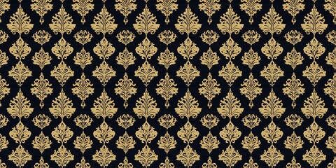 Carpet pattern with a plush, intricate design. seamless background pattern