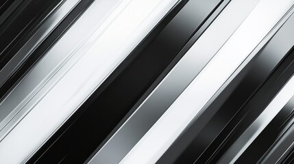 Obraz premium Abstract black and white background pattern featuring horizontal and diagonal lines in a dynamic design
