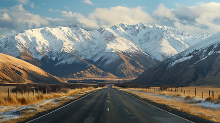 Fototapeta premium empty road