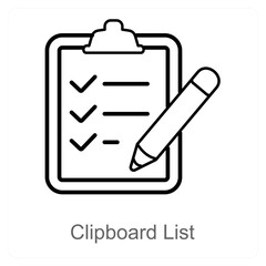 Clipboard List