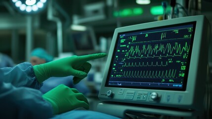 The Medical Monitor Screen