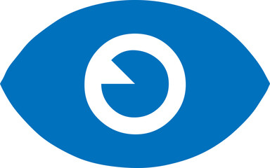 Eye icon logo design