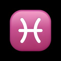 Obraz premium Pisces Emoji 