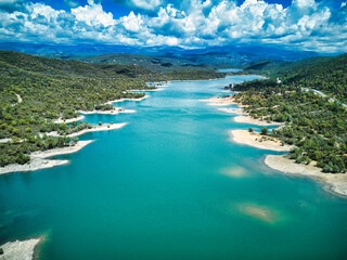 Montauroux town in the Provence region (France)