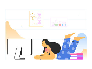 Studying chemistry online