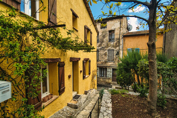 Montauroux town in the Provence region (France)