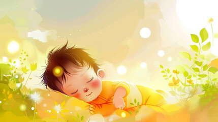 amazing baby cartoon education background wonderful