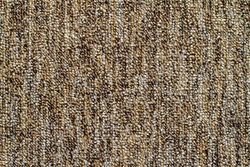 Brown carpet texture. Modern synthetic flooring.