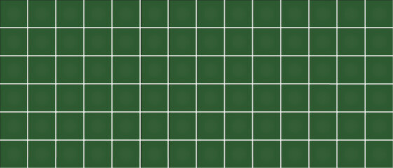 Green ceramic tile wall texture background vector illustration