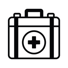 Download this amazing icon of first aid kit, medical box vector design