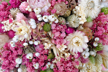 Abstract seasonal floral background